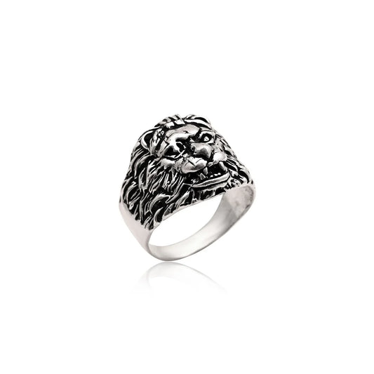 Ethnic Silver Color Oxidised Rings For Bohemian And Indo-Western Wear
