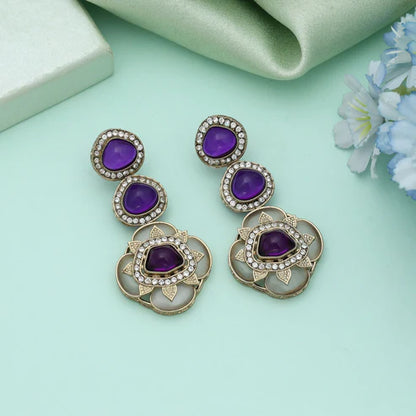 ALL Color Kundan Earrings Bold Traditional Wedding Jewelry Elegant Designer Style