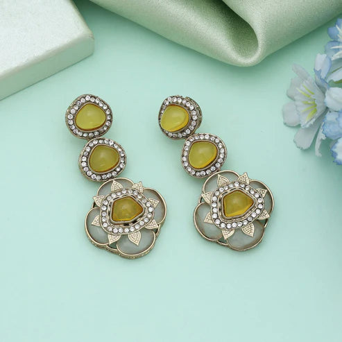 ALL Color Kundan Earrings Bold Traditional Wedding Jewelry Elegant Designer Style